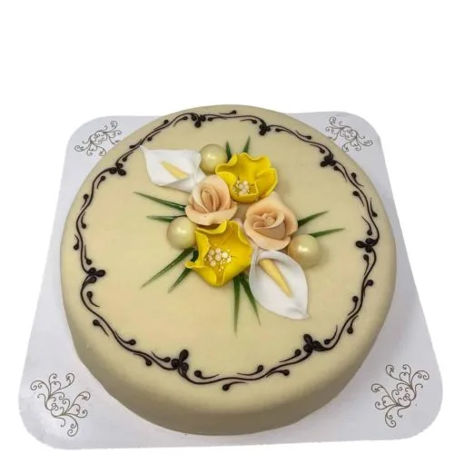 Glutenfri marsipankake