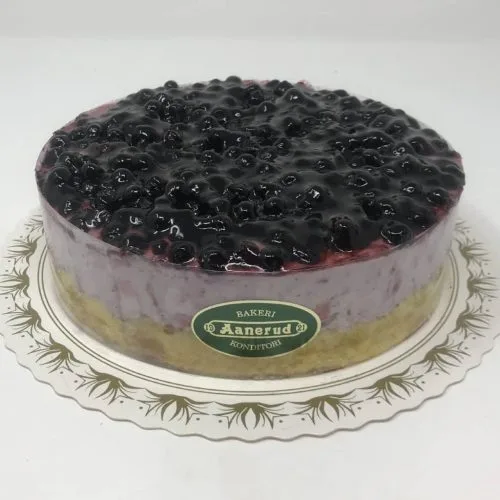 Blåbærkake kan fåes glutenfri