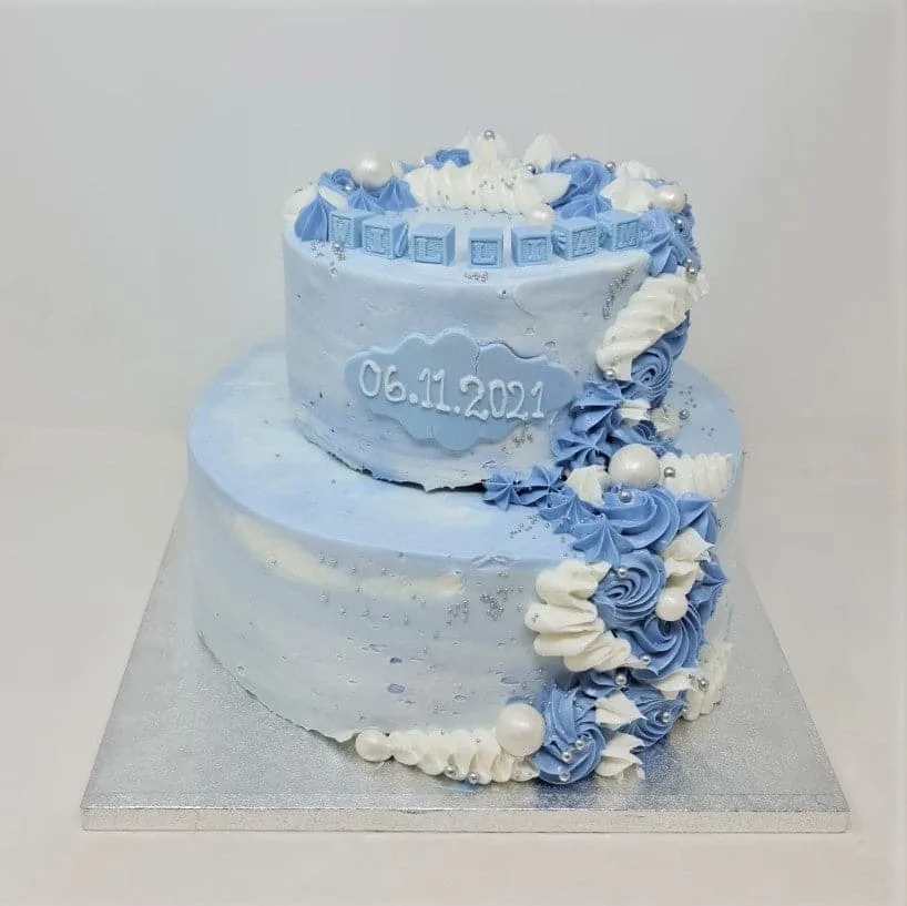 Festkake med valgfri fargedekor